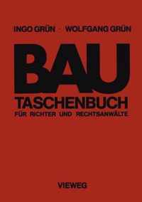 Bautaschenbuch Fur Richter Und Rechtsanwalte