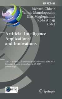 Artificial Intelligence Applications and Innovations