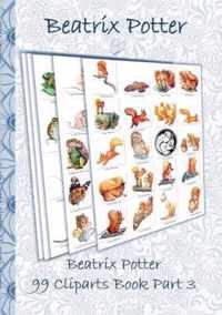 Beatrix Potter 99 Cliparts Book Part 3 ( Peter Rabbit )