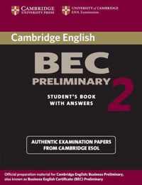 Cambridge BEC Preliminary 2 Student's book + answers