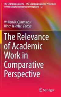 The Relevance of Academic Work in Comparative Perspective