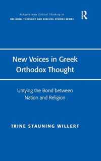 New Voices in Greek Orthodox Thought