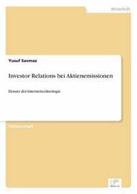 Investor Relations bei Aktienemissionen