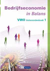 Bedrijfseconomie in Balans vwo antwoordenboek 1