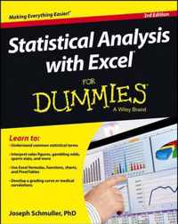 Statistical Analysis With Excel For Dummies