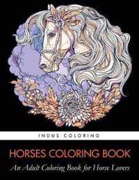 Horses Coloring Book