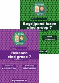 CITO oefenboeken - rekenen - begrijpend lezen - voordeelset eind groep 7 - CITO - oefenen - bijles - de bijlesjuffen - basisschool - slim - Einstein - meer dan 200 opdrachten!