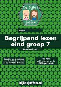 Oefenboek - CITO - begrijpend lezen - eind groep 7 - deel 1 - Entreetoets - basisonderwijs - de bijlesjuffen - oefenen - citotoets - LVS - kinderen - boeken - leren - lezen - school - Werkboek van meer dan 100 leuke en leerzame opdrachten!