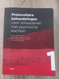 Protocollaire behandelingen voor volwassenen met psychische klachten 1