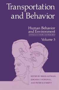 Transportation and Behavior: Volume 5