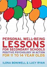 Personal Well Being Lessons Secondary