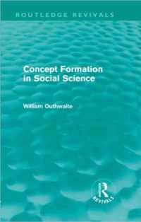 Concept Formation in Social Science (Routledge Revivals)