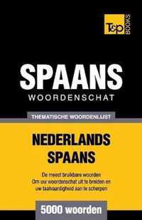 Thematische woordenschat Nederlands-Spaans - 5000 woorden