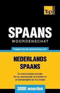 Thematische woordenschat Nederlands-Spaans - 3000 woorden