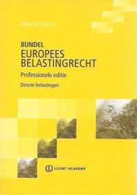 Bundel Europees belastingrecht