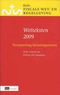 Wetteksten 2009 Verzameling Belastingwetten