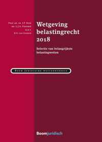 Boom Juridische studieboeken  -   Wetgeving belastingrecht 2018