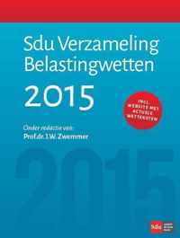 Sdu verzameling belastingwetten 2015