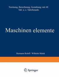 Maschinen Elemente