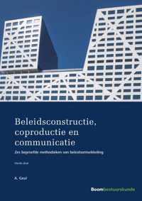 Beleidsconstructie, coproductie en communicatie