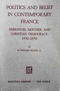 Politics and Belief in Contemporary France