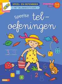 Speel- en oefenboek met beloningsstickers Speelse teloefeningen 5-6 jaar