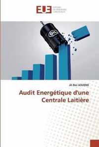 Audit Energetique d'une Centrale Laitiere