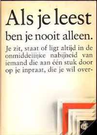 Als je leest ben je nooit alleen