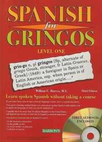 Spanish for Gringos Level One with 3 Audio CDs