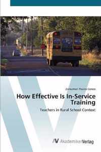 How Effective Is In-Service Training