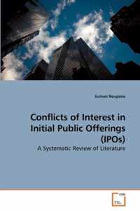 Conflicts of Interest in Initial Public Offerings (IPOs)