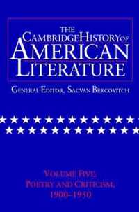 The Cambridge History of American Literature