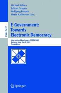 E-Government: Towards Electronic Democracy