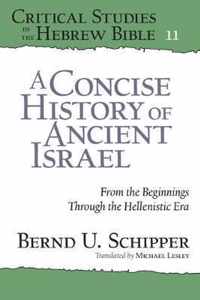 Concise History of Ancient Israel