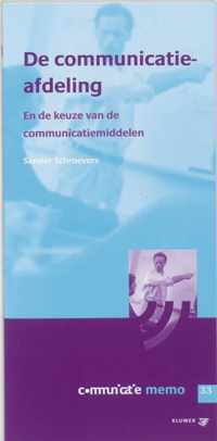 De Communicatieafdeling