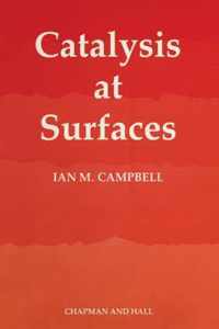 Catalysis at Surfaces