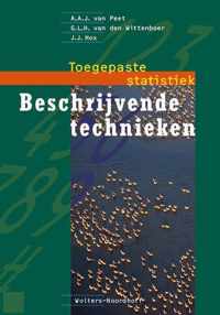 Toegepaste statistiek Beschrijvende technieken