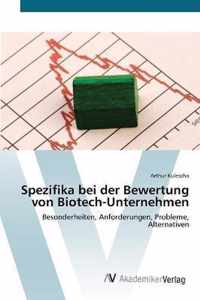 Spezifika bei der Bewertung von Biotech-Unternehmen