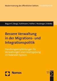 Bessere Verwaltung in Der Migrations- Und Integrationspolitik