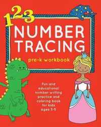 Number Tracing Pre-K Workbook