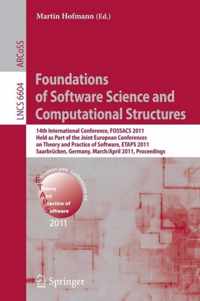 Foundations of Software Science and Computational Structures