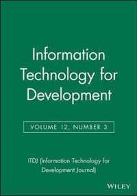 Information Technology for Development, Volume 12, Number 3