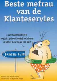 Beste mefrau van de klanteservies