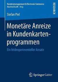 Monetaere Anreize in Kundenkartenprogrammen