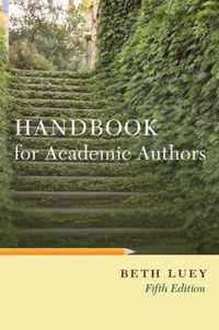 Handbook For Academic Authors