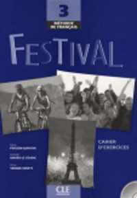 Festival 3 cahier d'exercices + cd-audio