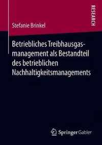 Betriebliches Treibhausgasmanagement als Bestandteil des betrieblichen Nachhalti