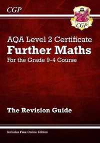 New Grade 9-4 AQA Level 2 Certificate: Further Maths - Revision Guide (with Online Edition)