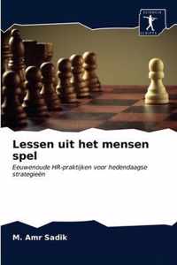 Lessen uit het mensen spel