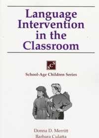 Language Intervention in the Classroom